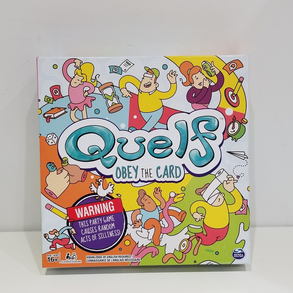 Quelf party board game new in box